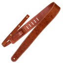 Ремень гитарный Richter GUITAR STRAP RAW II CONTOUR WESTERN ROSE TAN 1491