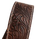 Ремень гитарный RichterGUITAR STRAP RAW II CONTOUR  LEAVES NATUR 1497