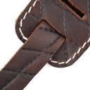 Ремень гитарный Richter GUITAR STRAP RAW II CONTOUR SEW BROWN 1500