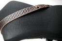 Ремень гитарный Richter GUITAR STRAP RAW II CONTOUR SEW BROWN 1500