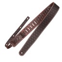 Ремень гитарный Richter GUITAR STRAP RAW II CONTOUR SEW BROWN 1500