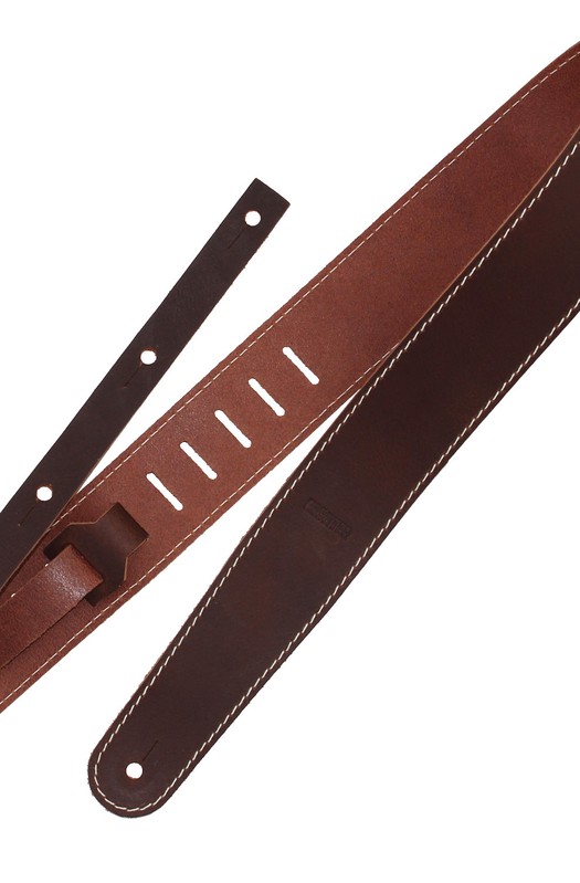 Ремень гитарный Richter GUITAR STRAP RAW II CONTOUR TORRO BROWN 1511