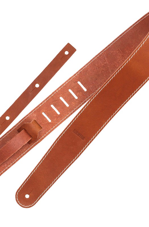 Ремень гитарный Richter GUITAR STRAP RAW II CONTOUR TORRO TAN 1512