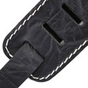 Ремень гитарный Richter GUITAR STRAP RAW II CONTOUR WRINKLE BLACK 1513