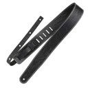 Ремень гитарный Richter GUITAR STRAP RAW II CONTOUR WRINKLE BLACK 1513