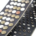 Ремень гитарный Richter GUITAR STRAP  RAW II RIVET  BLACK / VINTAGE MIX 1318