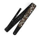 Ремень гитарный Richter GUITAR STRAP  RAW II RIVET  BLACK / VINTAGE MIX 1318