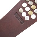 Ремень гитарный Richter GUITAR STRAP RAW II RIVET BROWN / VINTAGE MIX 1319