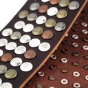 Ремень гитарный Richter GUITAR STRAP RAW II RIVET BROWN / VINTAGE MIX 1319