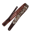 Ремень гитарный Richter GUITAR STRAP RAW II RIVET BROWN / VINTAGE MIX 1319