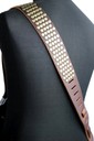 Ремень гитарный Richter GUITAR STRAP RAW II RIVET BROWN / OLD GOLD 1323