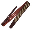 Ремень гитарный Richter GUITAR STRAP RAW II RIVET BROWN / OLD GOLD 1323