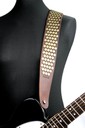 Ремень гитарный Richter GUITAR STRAP RAW II RIVET BROWN / OLD GOLD 1323