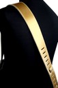 Ремень гитарный Richter GUITAR STRAP RAW II METALLIC GOLD 1376