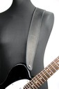 Ремень гитарный Richter GUITAR STRAP RAW II NAPPA BLACK 1390