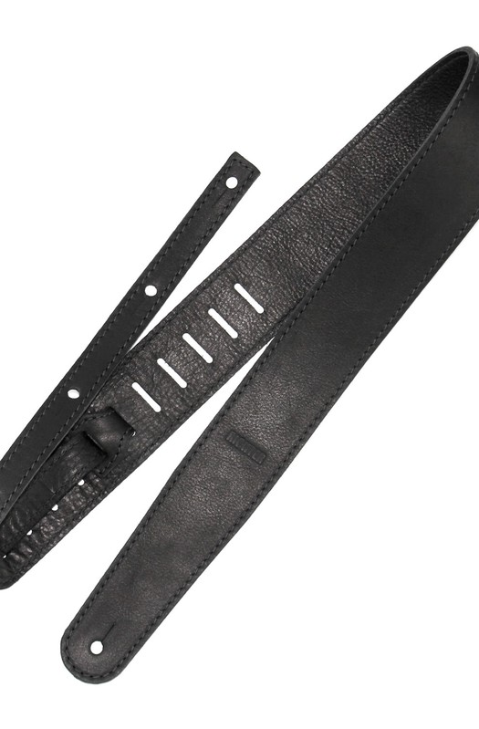 Ремень гитарный Richter GUITAR STRAP RAW II NAPPA BLACK 1390