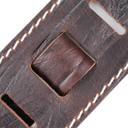 Ремень гитарный Richter GUITAR STRAP RAW II CONTOUR WRINKLE BROWN 1515