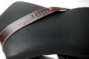 Ремень гитарный Richter GUITAR STRAP RAW II CONTOUR WRINKLE BROWN 1515