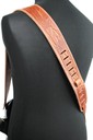 Ремень гитарный Richter GUITAR STRAP RAW II CONTOUR WRINKLE TAN 1516