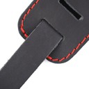 Ремень гитарный Richter GUITAR STRAP  RAW II CONTOUR VINTAGE BLACK / RED 1518