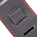 Ремень гитарный Richter GUITAR STRAP  RAW II CONTOUR VINTAGE BLACK / RED 1518