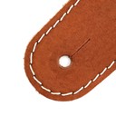 Ремень гитарный Richter GUITAR STRAP  RAW II CONTOUR WAXYSUEDE BROWN 1553