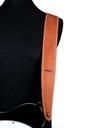 Ремень гитарный Richter GUITAR STRAP  RAW II CONTOUR WAXYSUEDE BROWN 1553