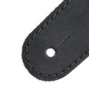 Ремень гитарный Richter GUITAR STRAP RAW II CONTOUR WAXY SUEDE BLACK 1554