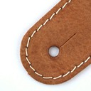 Ремень гитарный Richter GUITAR STRAP RAW II CONTOUR  WAXY SUEDE NATURAL 1558