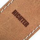 Ремень гитарный Richter GUITAR STRAP RAW II CONTOUR  WAXY SUEDE NATURAL 1558