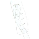 Ремень гитарный Richter GUITAR STRAP  RAW II SEE-THROUGH TRANSPARENT 1562