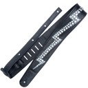 Ремень гитарный Richter GUITAR STRAP RAW II LIGHTNING BLACK / TITAN / RS 1593