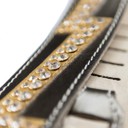 Ремень гитарный Richter GUITAR STRAP RAW II LIGHTNING BRONZE / GOLD / RS  #1594