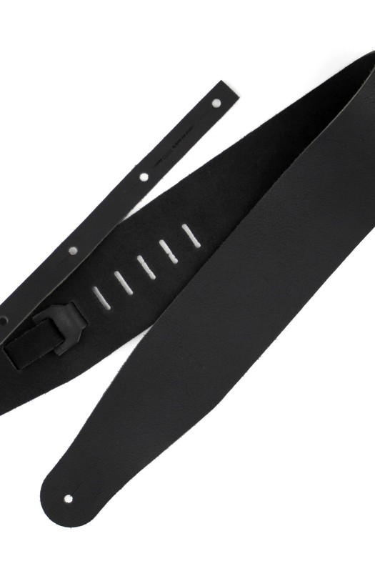 Ремень гитарный Richter GUITAR STRAP RAW III PUNCH BLACK 1154