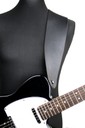 Ремень гитарный Richter GUITAR STRAP RAW III PUNCH BLACK 1154