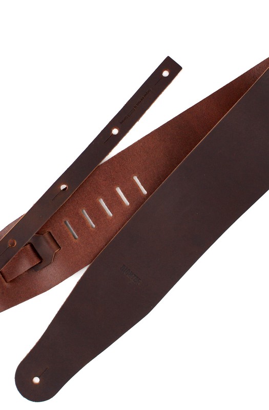 Ремень гитарный Richter GUITAR STRAP RAW III PUNCH BROWN 1155