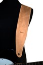 Ремень гитарный Richter GUITAR STRAP RAW III CONTOUR WAXY SUEDE NATURAL  1555