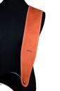 Ремень гитарный Richter GUITAR STRAP RAW III CONTOUR WAXY SUEDE BROWN 1556