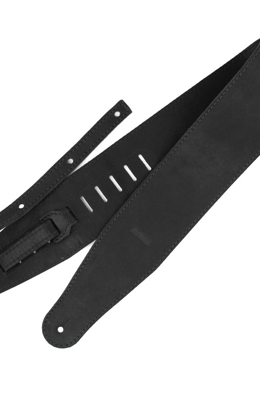 Ремень гитарный Richter GUITAR STRAP RAW III NAPPA BLACK 1408