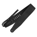 Ремень гитарный Richter GUITAR STRAP RAW III NAPPA BLACK 1408