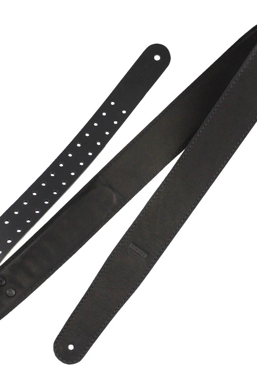 Ремень гитарный Richter GUITAR STRAP  RAW IV NAPPA  BLACK 1504