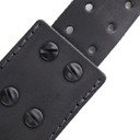 Ремень гитарный Richter GUITAR STRAP RAW IV VINTAGE OFF-BLACK 1549