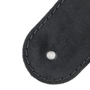 Ремень гитарный Richter GUITAR STRAP  RAW III CONTOUR WAXY SUEDE BLACK 1557