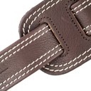 Ремень гитарный Richter GUITAR STRAP SPRINGBREAK I  BROWN / WHITE 1010