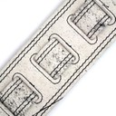 Ремень гитарный Richter GUITAR STRAP SPRINGBREAK I VINTAGE WHITE 1331