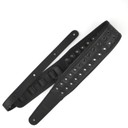 Ремень гитарный Richter GUITAR STRAP SPRINGBREAK I  BLACK / GROMMETS 1485