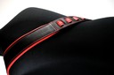 Ремень гитарный Richter GUITAR STRAP SPRINGBREAK I  BLACK / RED 1543