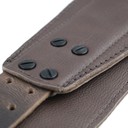 Ремень гитарный Richter GUITAR STRAP RAW V NAPPA BROWN 1550