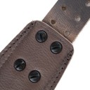 Ремень гитарный Richter GUITAR STRAP RAW V NAPPA BROWN 1550