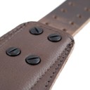 Ремень гитарный Richter GUITAR STRAP RAW V NAPPA BROWN 1550